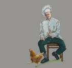 l auf Leinen